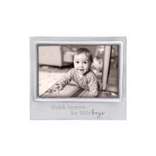 Load image into Gallery viewer, Mariposa Thank Heaven For Little Boys Beaded 4x6 Frame