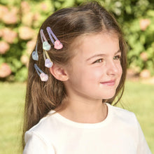 Load image into Gallery viewer, child wearing Spring Hearts Hair Clips