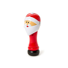 Load image into Gallery viewer, LED Illuminating Santa Bubble Wand Blower