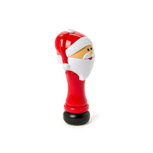Load image into Gallery viewer, LED Illuminating Santa Bubble Wand Blower
