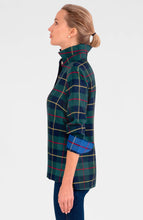 Load image into Gallery viewer, Gretchen Scott Designs Comfy Cozy Shirt - Plaidly Cooper Green Multi