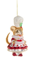 Load image into Gallery viewer, Baking Mouse Ornament - 5.25"