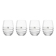 Load image into Gallery viewer, Juliska Amalia Stemless White Wine Clear - Set/4