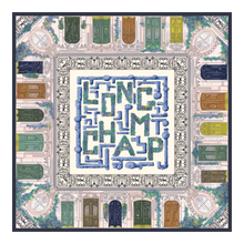 Load image into Gallery viewer, Longchamp Jardin Parisien Silk scarf 90