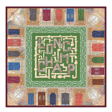 Load image into Gallery viewer, Longchamp Jardin Parisien Silk scarf 90 in macha