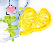 Load image into Gallery viewer, close up of quilled lemons