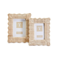 Load image into Gallery viewer, Wicker Weave Photo Frame in two sizes