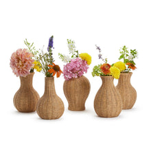 Load image into Gallery viewer, Natural Beauties Basket Weave Decorative Vases