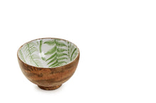 Load image into Gallery viewer, Fern Hand-Crafted Wood Pedestal Bowl