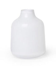 Load image into Gallery viewer, Milky White Glass Vase