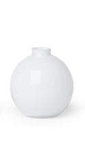 Load image into Gallery viewer, Milky White Glass Vase
