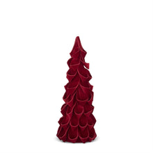 Load image into Gallery viewer, Red Velvet Ribbon Cone Tree