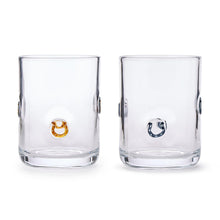Load image into Gallery viewer, Horseshoe Double Old Fashion Glass in two colors