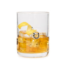 Load image into Gallery viewer, Horseshoe Double Old Fashion Glass with drink