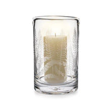 Load image into Gallery viewer, Simon Pearce Engraved Fern Hurricane - Large