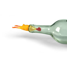 Load image into Gallery viewer, Rubber Chicken Wine Stopper in wine bottle