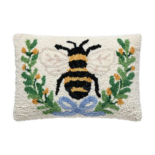 Load image into Gallery viewer, Bee In A Wreath Hook Pillow