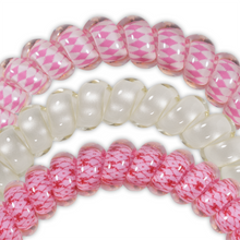 Load image into Gallery viewer, TELETIES Spiral Hair Coils - Small - Cherry Bomb