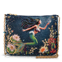 Load image into Gallery viewer, Mermaid Magic Beaded Crossbody Handbag