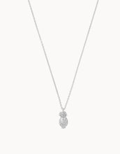 Load image into Gallery viewer, Sea La Vie Celebrate Necklace Forever Friends on a silver chain