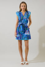 Load image into Gallery viewer, Punta Alta Olera Ruffle Mini Dress