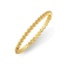 Load image into Gallery viewer, Capucine de Wulf Eternity Petite Hinged Bangle - Gold