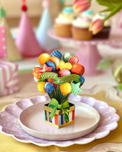Load image into Gallery viewer, FreshCut Paper Mini Birthday Balloons Pop-Up Card Pop-Up Greeting Card