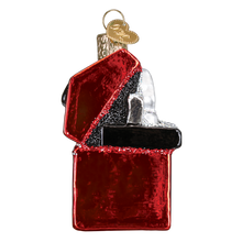 Load image into Gallery viewer, Old World Christmas Toolbox Ornament side view