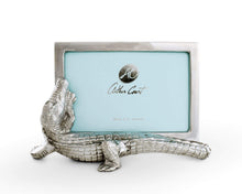 Load image into Gallery viewer, Arthur Court Alligator Photo Frame