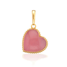 Load image into Gallery viewer, person wearing Capucine de Wulf Gem Large Charm/Pendant in pink