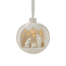 Load image into Gallery viewer, Nativity Scene Light-Up Keepsake Ornament