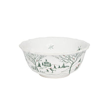 Load image into Gallery viewer, Juliska Country Estate Winter Frolic Cereal/Ice Cream Bowl - Evergreen