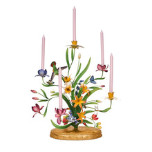 Load image into Gallery viewer, Juliska Meadow Walk 25" Bouquet Centerpiece Candelabra - Multi holding 5 taper candles