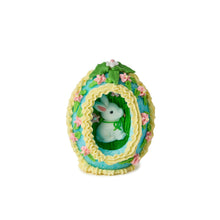 Load image into Gallery viewer, Panoramic Sugar Egg blue egg and rabbit