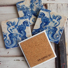 Load image into Gallery viewer, Mermaids Stone Coaster - Single
