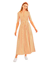 Load image into Gallery viewer, Gretchen Scott Designs Wash & Wear June Dress - Stripe - FINAL SALE