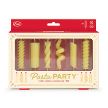 Load image into Gallery viewer, PASTA PARTY Noodle Candles - Set of 6 in box