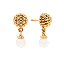 Load image into Gallery viewer, Capucine de Wulf Berry Drop Stud Earrings Pearl