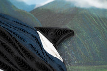 Load image into Gallery viewer, Quilled Orca Whales Greeting Card