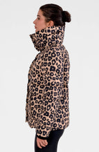 Load image into Gallery viewer, person wearing Gretchen Scott Designs Cloud Nine Puffer Jacket Me Jane in Champagne - side view