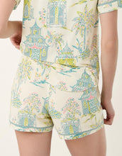 Load image into Gallery viewer, Spartina 449 Pajama Short Flagler Teal back view