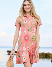 Load image into Gallery viewer, Spartina 449 Joelle Polo Dress Lightner Garden Pink