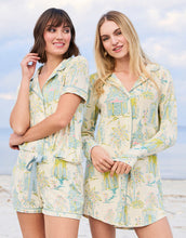Load image into Gallery viewer, Spartina 449 Pajama Short Flagler Teal