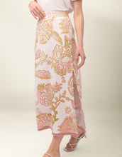 Load image into Gallery viewer, Spartina 449 Jersey Midi Skirt Castillo Jacobean Cream - long skirt