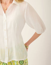 Load image into Gallery viewer, Spartina 449 Imani Blouse Pristine close up of the sleeve