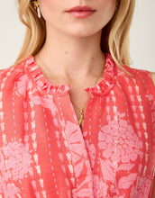 Load image into Gallery viewer, close up of ruffled neckline