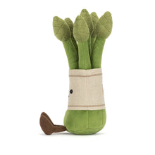 Load image into Gallery viewer, Jellycat Amuseables Asparagus side view