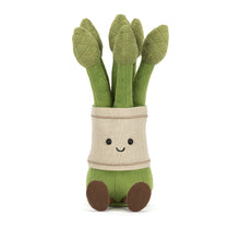 Load image into Gallery viewer, Jellycat Amuseables Asparagus front view