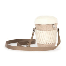 Load image into Gallery viewer, Jellycat Amuseables Perkle Coffee Shoulder Bag back view