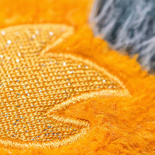 Load image into Gallery viewer, close up of 'flame' detail with sparkle
